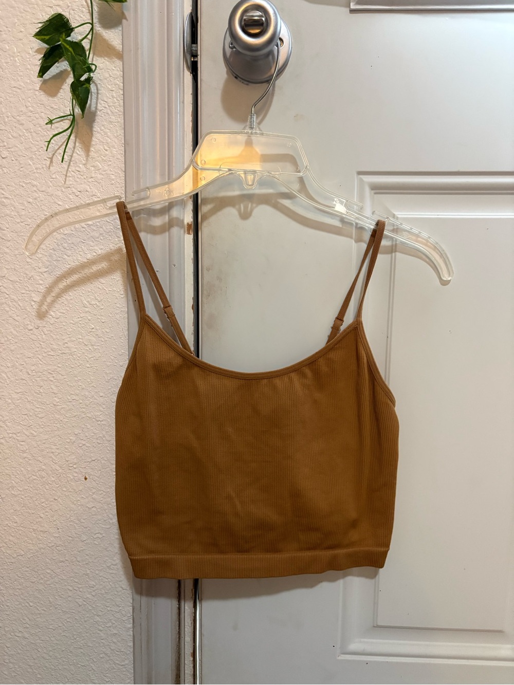 Burnt orange target workout tank top